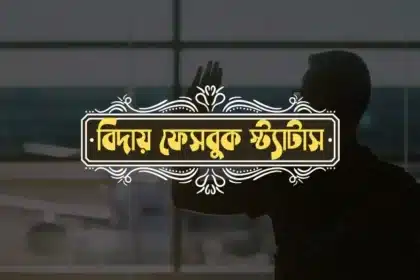 বিদায় ফেসবুক স্ট্যাটাস