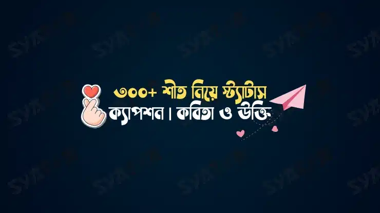 শীত নিয়ে স্ট্যাটাস